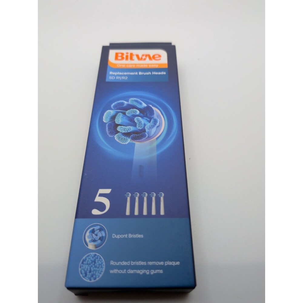 Bitvae SD R1/R2 Electric Toothbrush Replacement Heads Pack Of 5